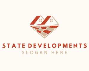 Property Developer Roof logo design