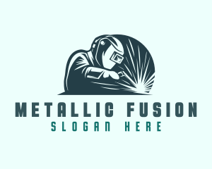 Metal Welding Fabricator logo design