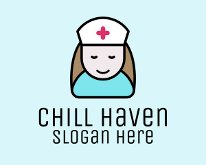 Clinic Nurse Healthcare logo design