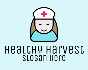 Clinic Nurse Healthcare logo design