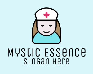 Clinic Nurse Healthcare logo design