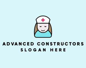 Clinic Nurse Healthcare logo design