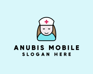 Clinic Nurse Healthcare logo design