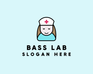 Clinic Nurse Healthcare logo design