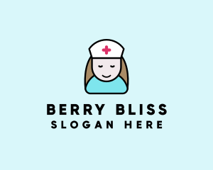 Clinic Nurse Healthcare logo design