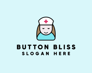 Clinic Nurse Healthcare logo design