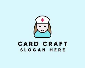 Clinic Nurse Healthcare logo design