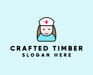 Clinic Nurse Healthcare logo design