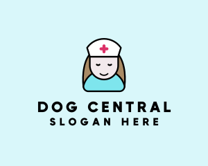 Clinic Nurse Healthcare logo design