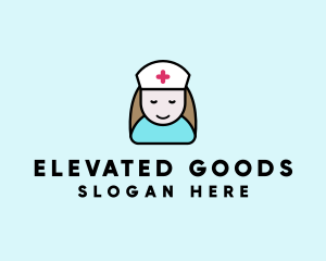 Clinic Nurse Healthcare logo design