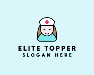 Clinic Nurse Healthcare logo design