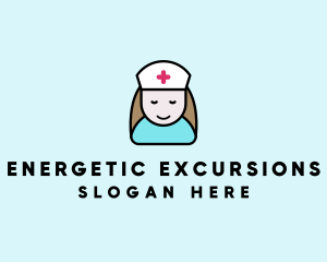 Clinic Nurse Healthcare logo design