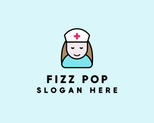 Clinic Nurse Healthcare logo design