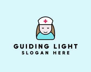 Clinic Nurse Healthcare logo design