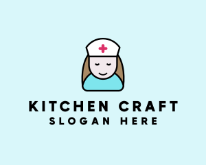 Clinic Nurse Healthcare logo design