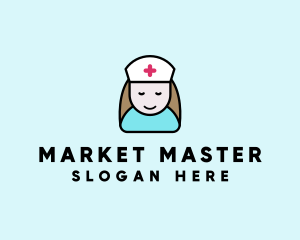 Clinic Nurse Healthcare logo design