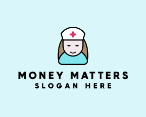 Clinic Nurse Healthcare logo design