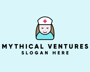 Clinic Nurse Healthcare logo design