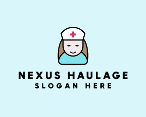 Clinic Nurse Healthcare logo design