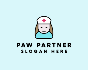 Clinic Nurse Healthcare logo design