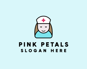 Clinic Nurse Healthcare logo design