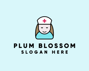 Clinic Nurse Healthcare logo design