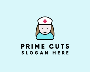 Clinic Nurse Healthcare logo design