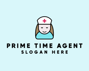 Clinic Nurse Healthcare logo design