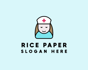 Clinic Nurse Healthcare logo design