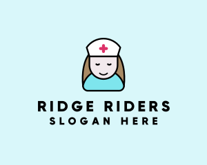 Clinic Nurse Healthcare logo design