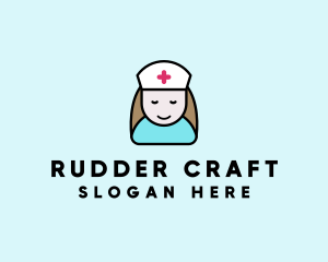 Clinic Nurse Healthcare logo design