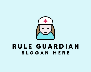 Clinic Nurse Healthcare logo design