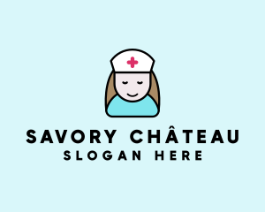 Clinic Nurse Healthcare logo design