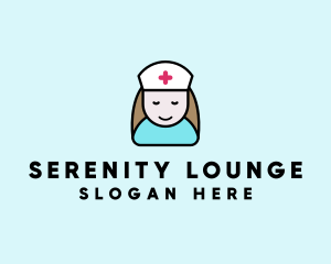 Clinic Nurse Healthcare logo design