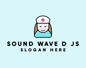 Clinic Nurse Healthcare logo design