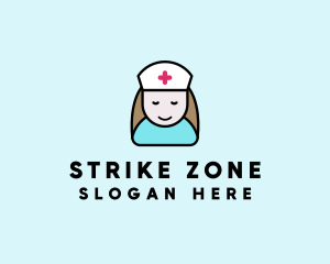 Clinic Nurse Healthcare logo design