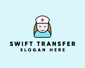 Clinic Nurse Healthcare logo design