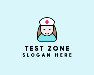 Clinic Nurse Healthcare logo design