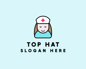 Clinic Nurse Healthcare logo design