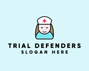 Clinic Nurse Healthcare logo design