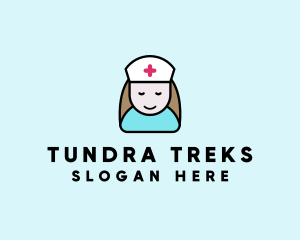 Clinic Nurse Healthcare logo design