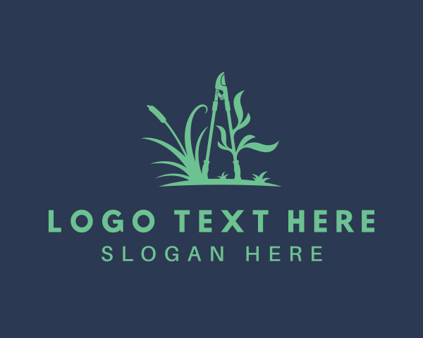 Grass logo example 4