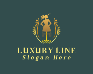 Luxurious Mannequin Boutique logo design