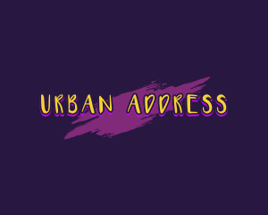 Urban Artist Graffiti logo design