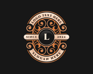 Luxury Vintage Ornament Logo