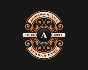 Luxury Vintage Ornament logo design