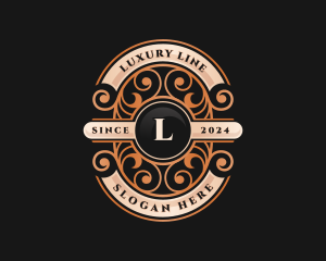 Luxury Vintage Ornament logo design