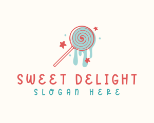 Sweet Lollipop Candy logo