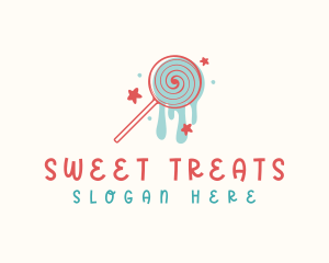 Sweet Lollipop Candy logo