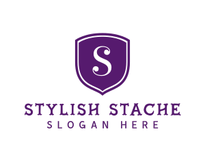 Stylish Business Shield logo design